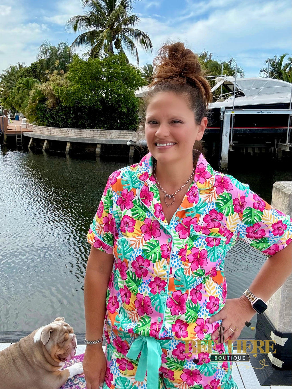 Time To Tango Tie Pajama Set by Jess Lea - BFF Here