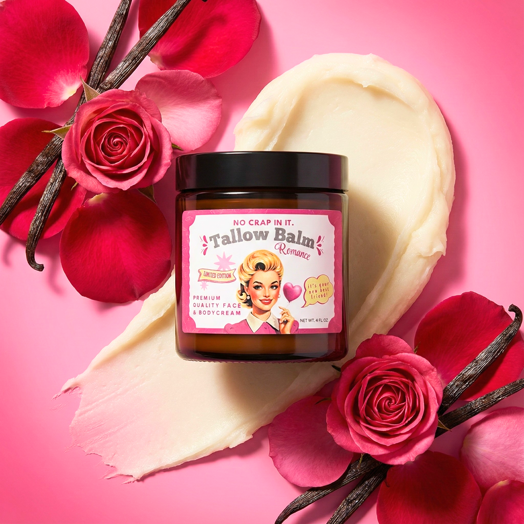Tallow Balm by No Crap In It (Ships in 2-3 weeks) - BFF Here