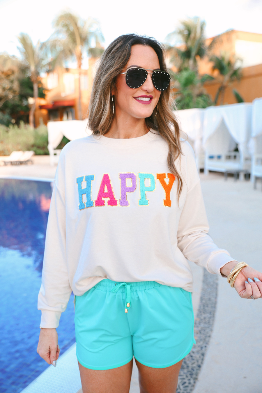 Solid Mint Everyday Shorts by Jess Lea - BFF Here