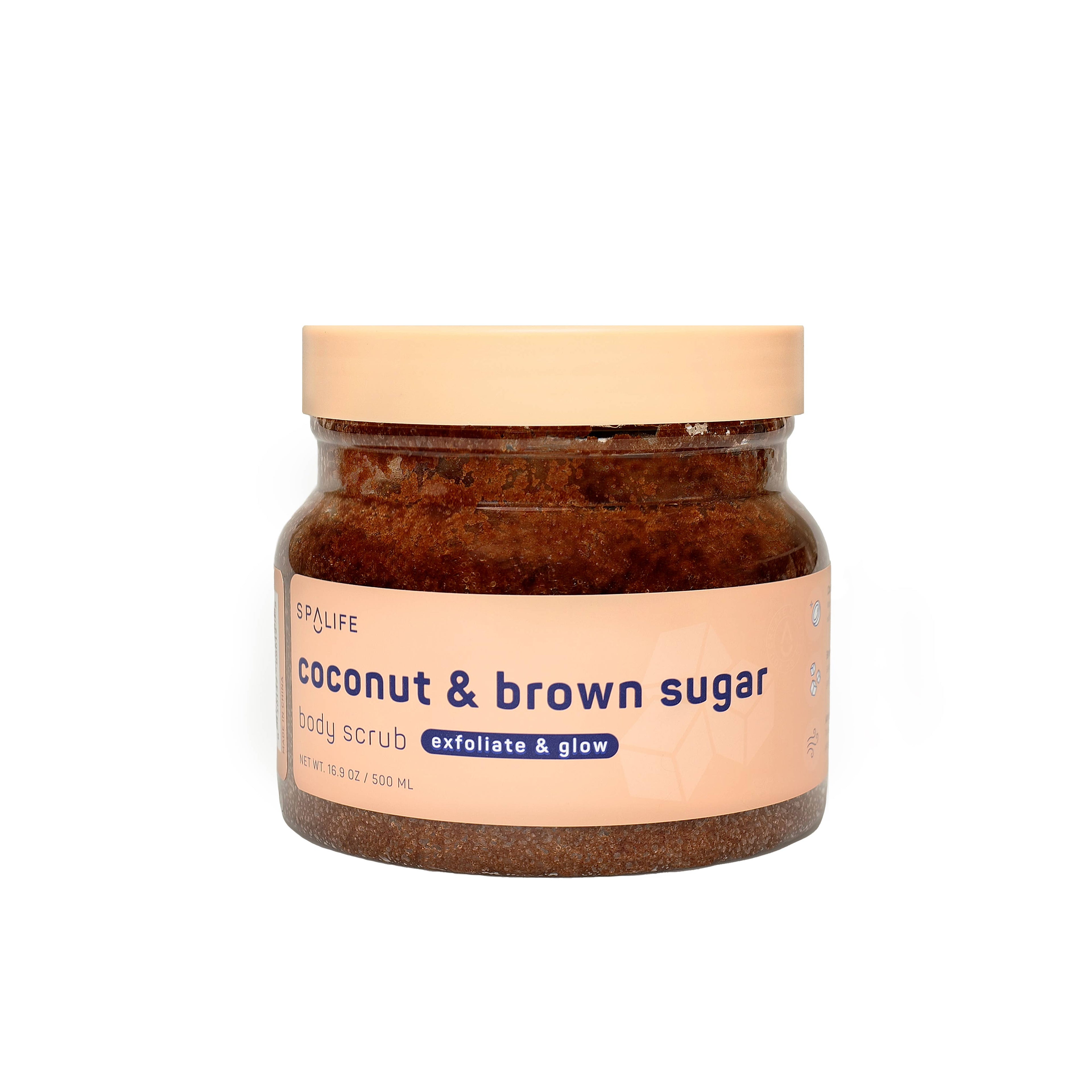 Coconut & Brown Sugar Exfoliating Body Scrub - BFF Here