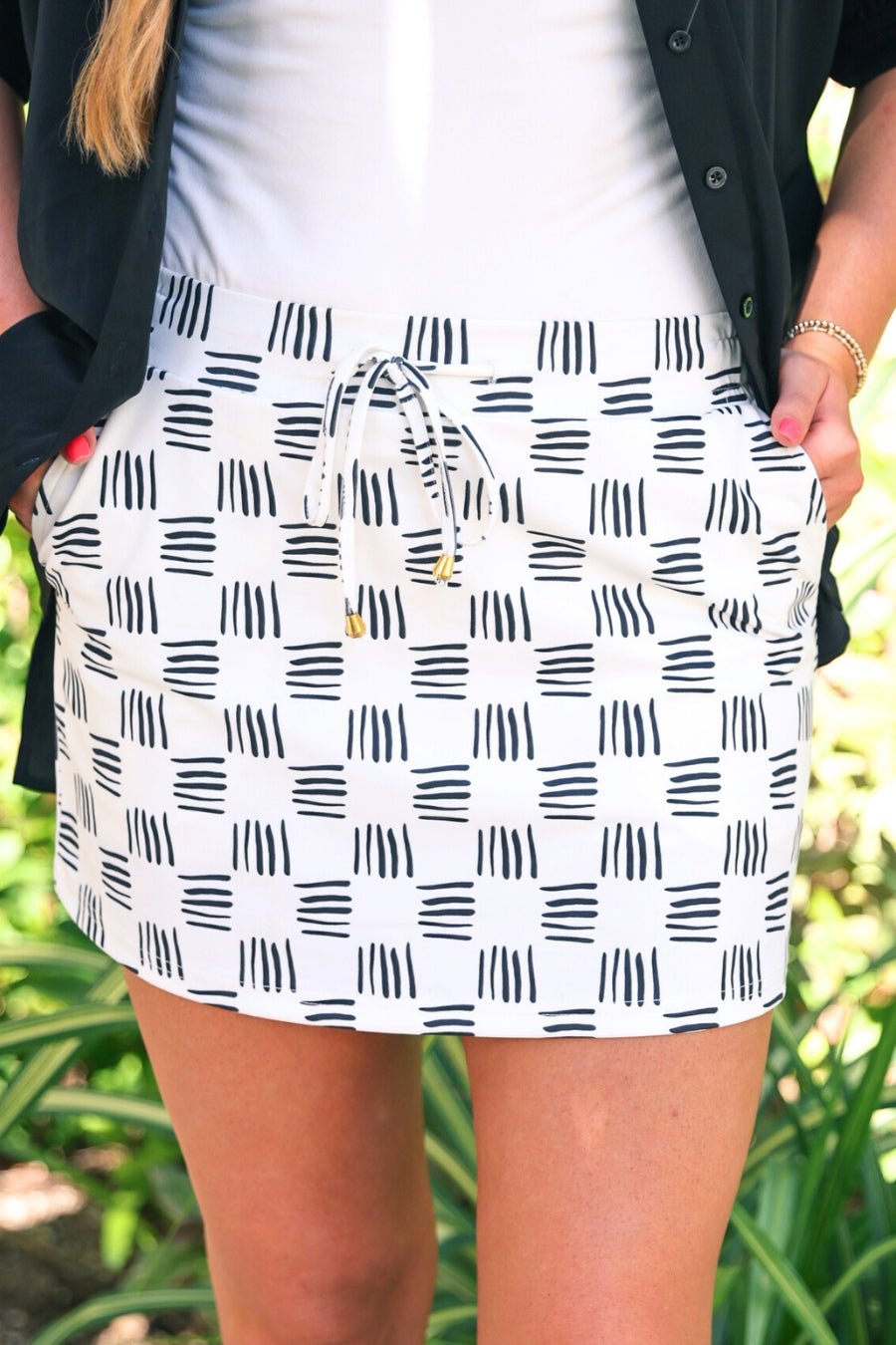 PREORDER: Checkmate Chic Checkered Skort by Jess Lea (ETA: February) - BFF Here