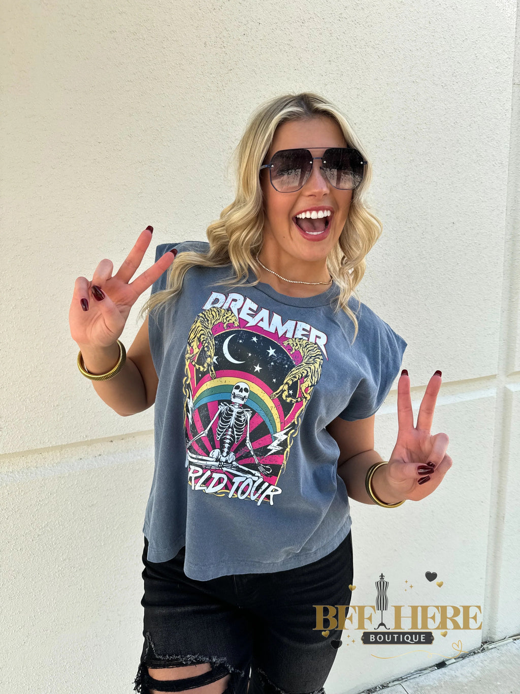 Dreamer World Tour Tee by Blakeley - BFF Here