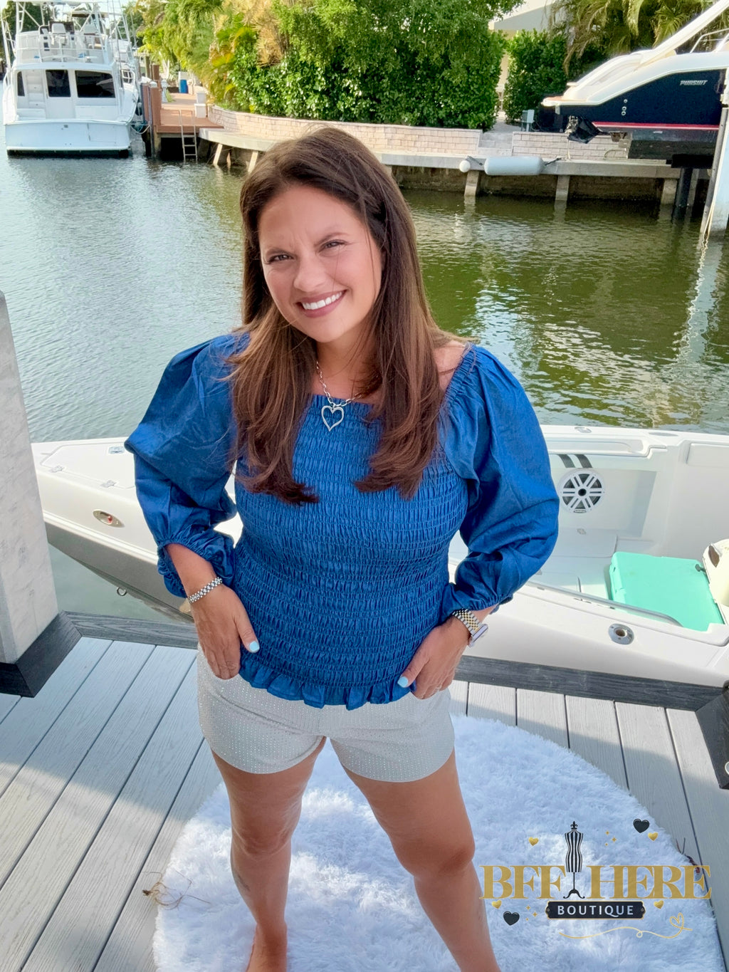 Denim Darling Dark Blue by Sterling Kreek - BFF Here