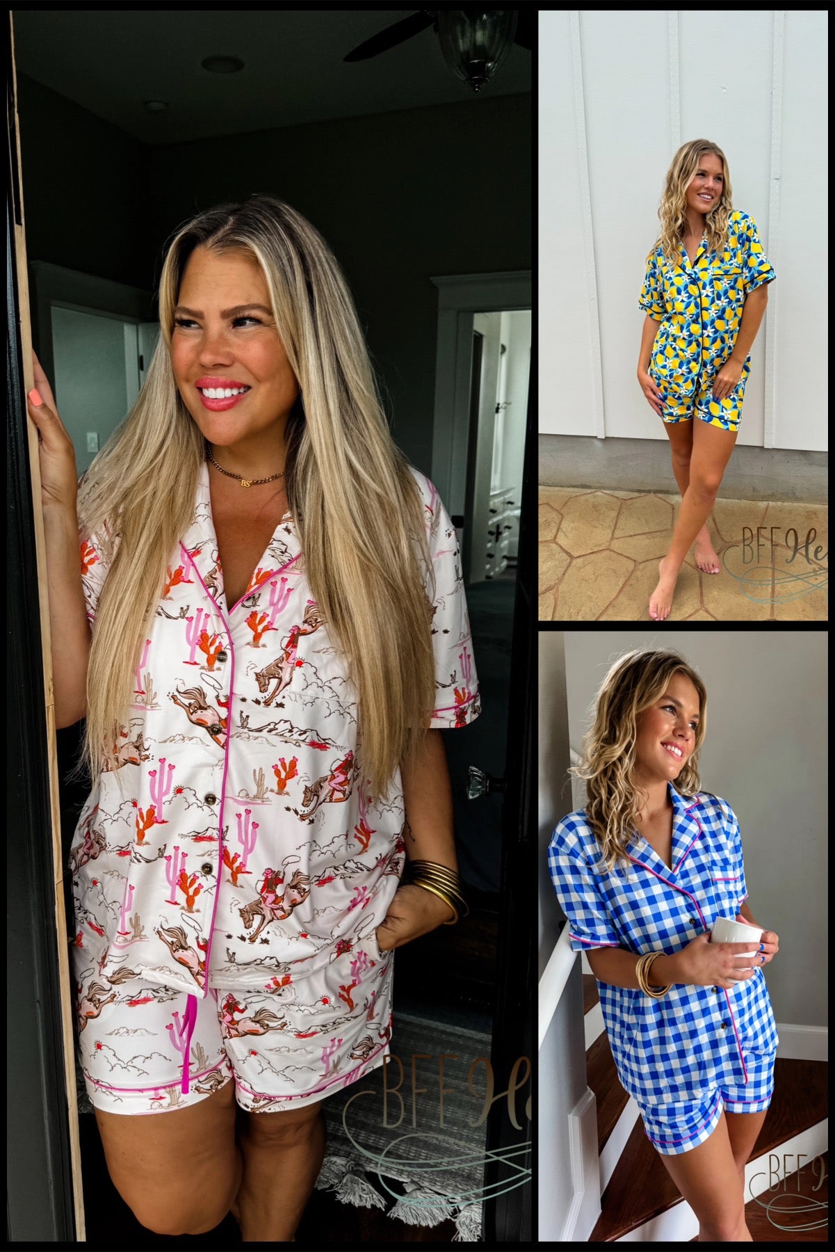 PREORDER: Country Summer PJ Set by Blakeley / Choice of Style (Ships End of July) - BFF Here