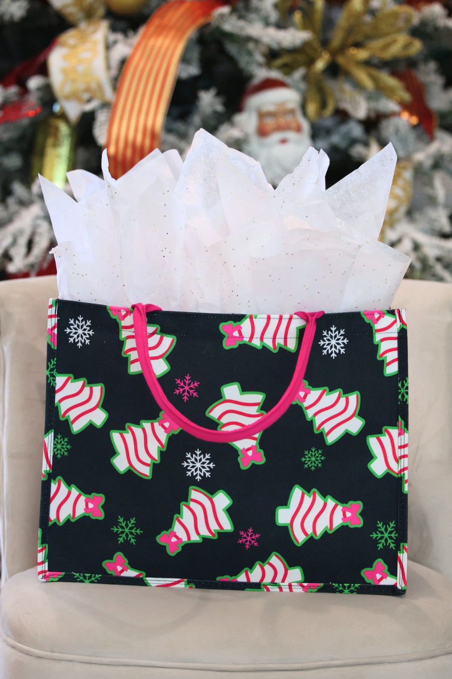 PREORDER: Bow Christmas Treats Tote Bag by Jess Lea (ETA: November)