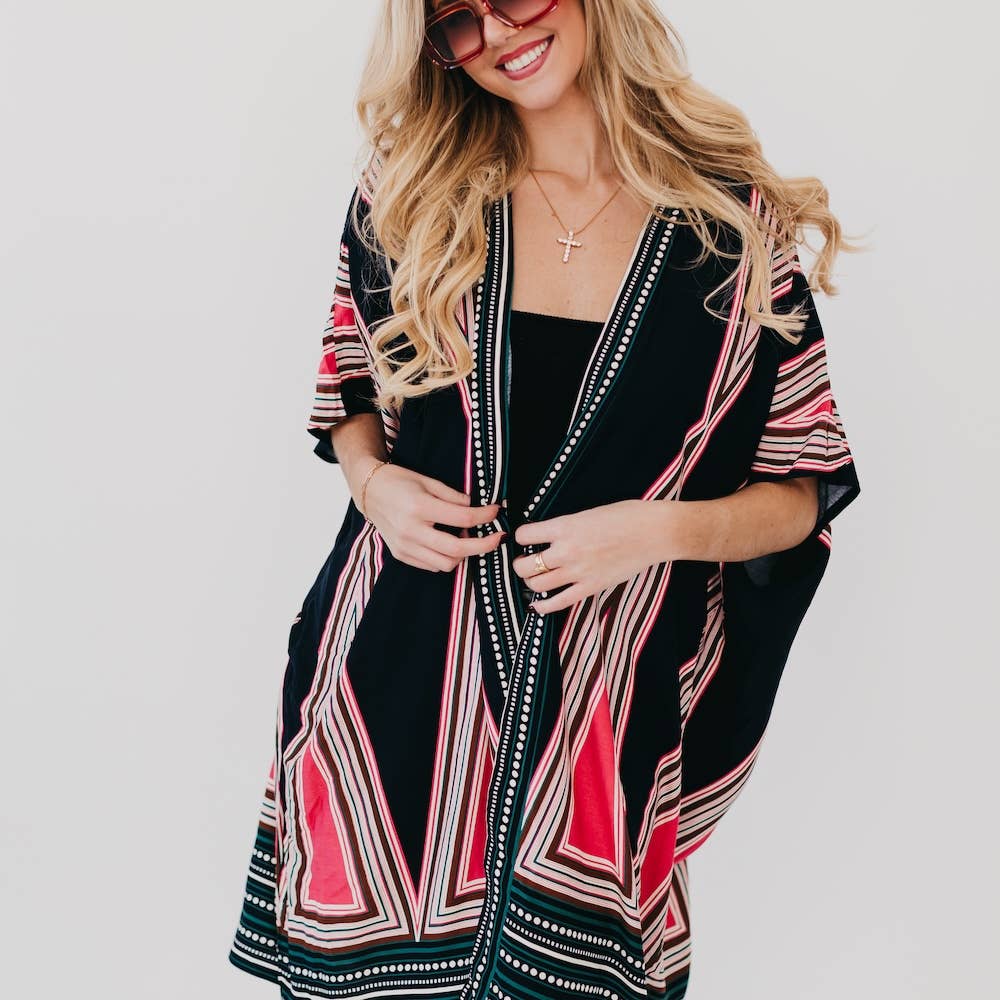In The City Of Paradise Kimono by Pretty Simple - BFF Here