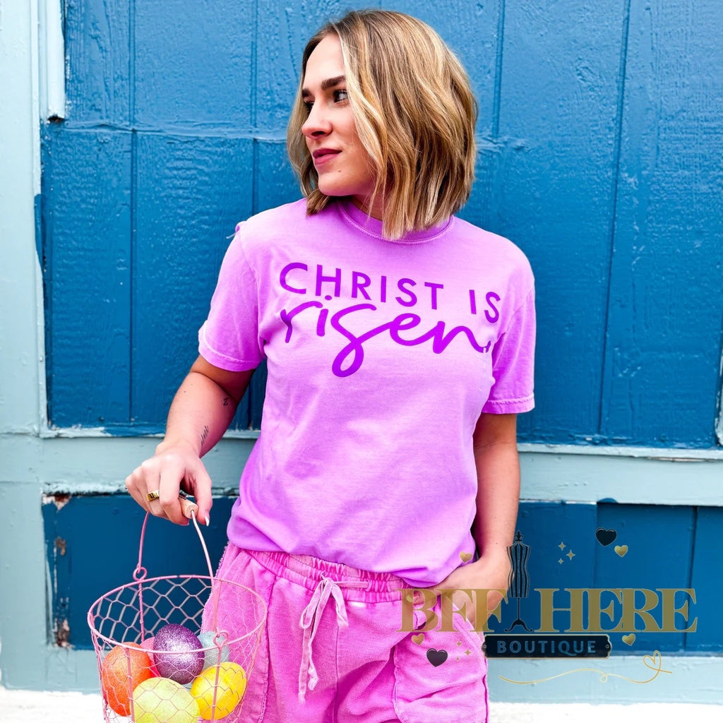 Christ is Risen Tee - BFF Here