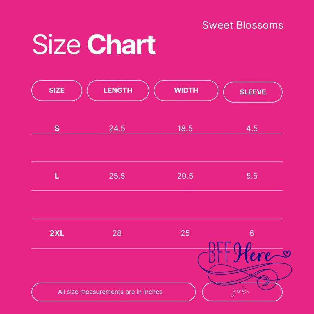 PREORDER-Sweet Blossoms Top (Ships Beginning of March) - BFF Here