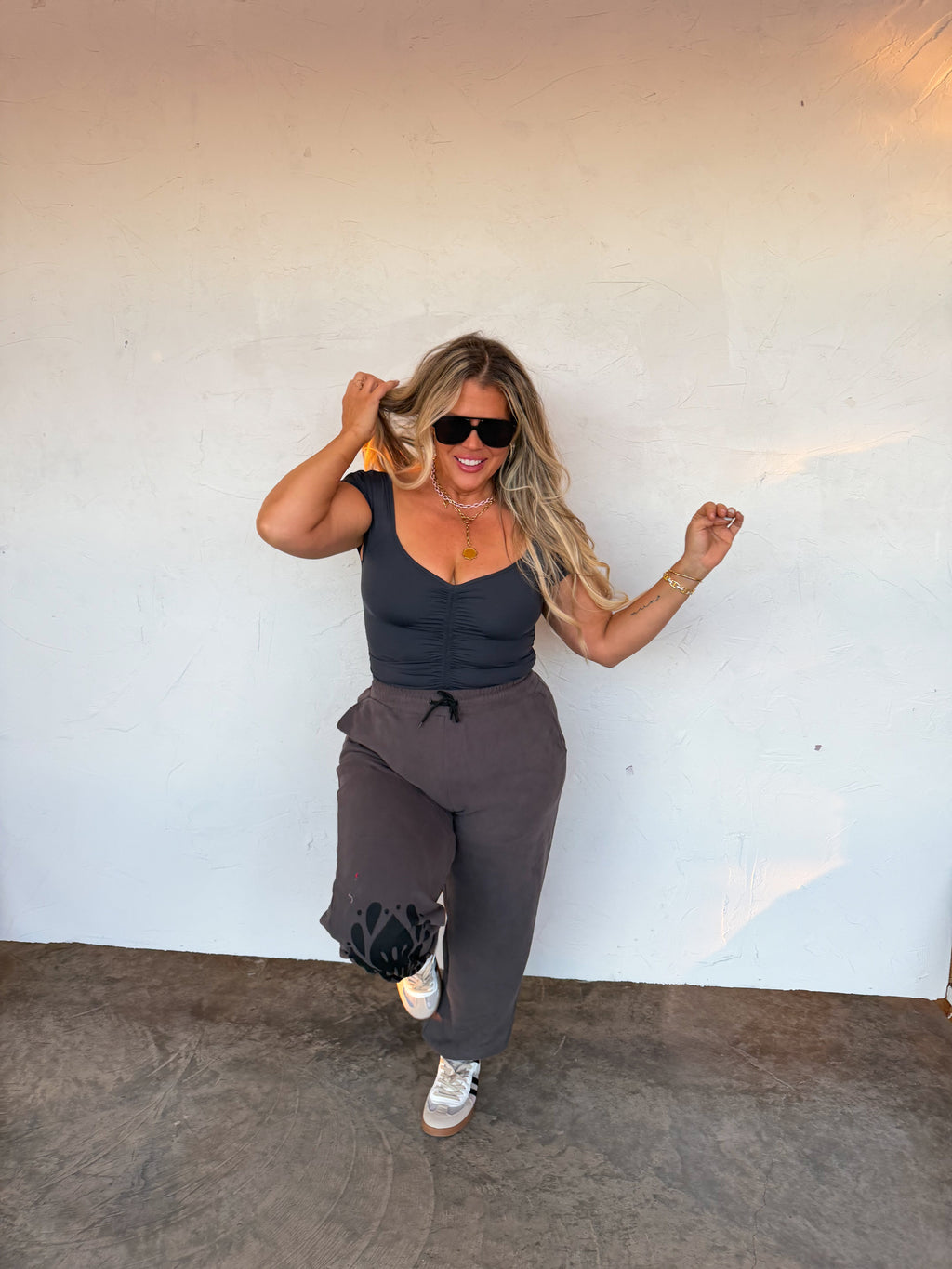 PREORDER- FLOWER POWER JOGGERS - BFF Here