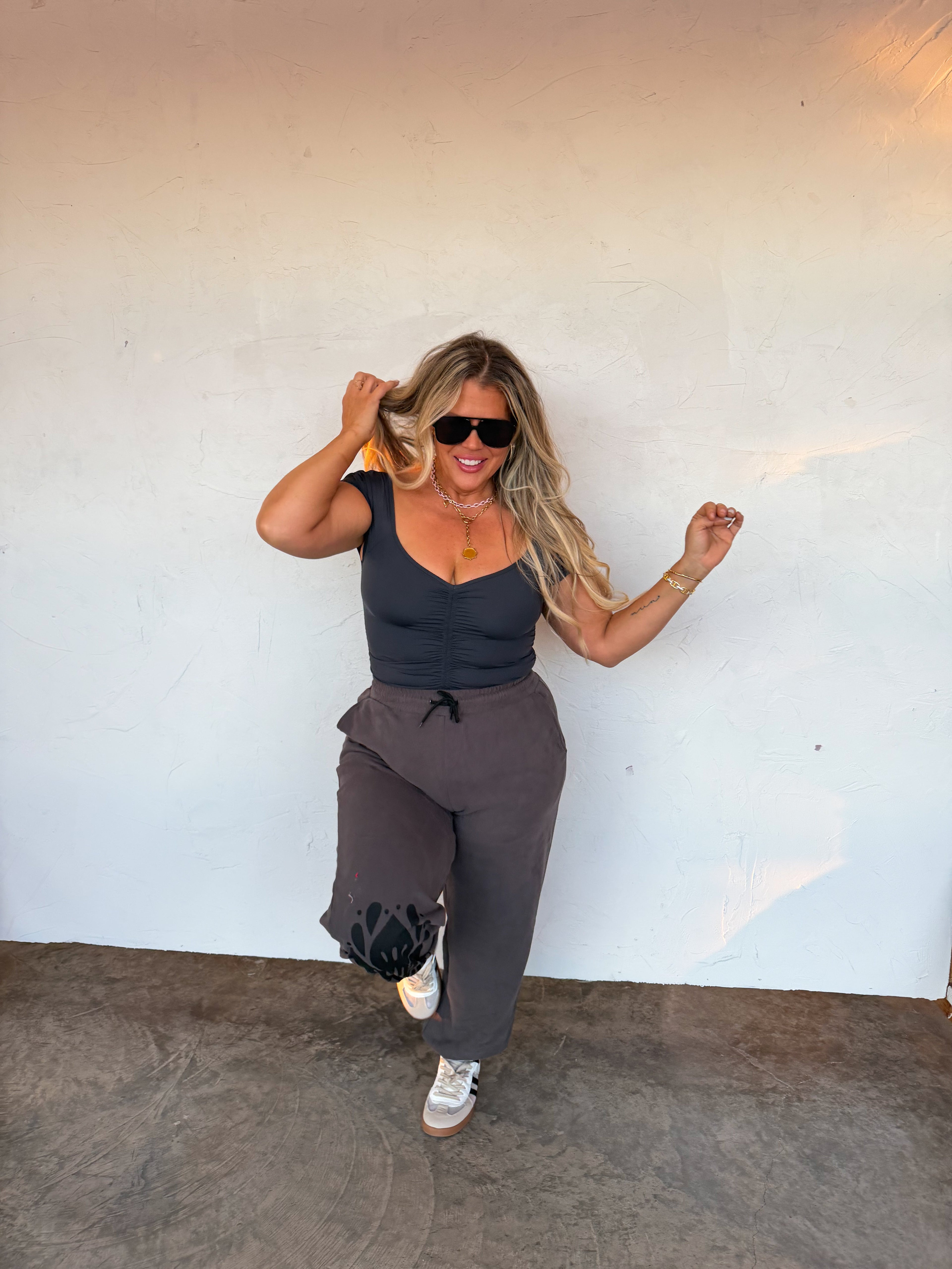 PREORDER- FLOWER POWER JOGGERS - BFF Here