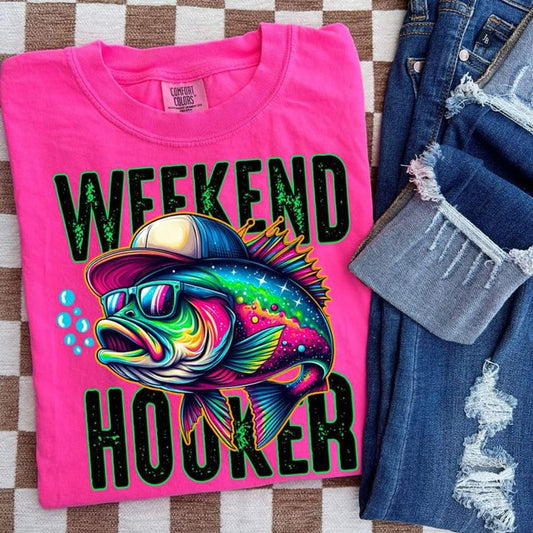 Weekend Hooker Tee - BFF Here