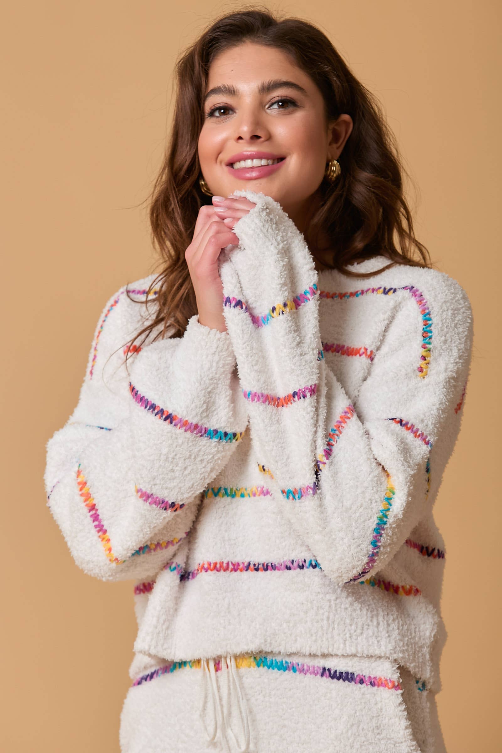 Chasing Rainbows Soft Touch Sweater Pants - BFF Here