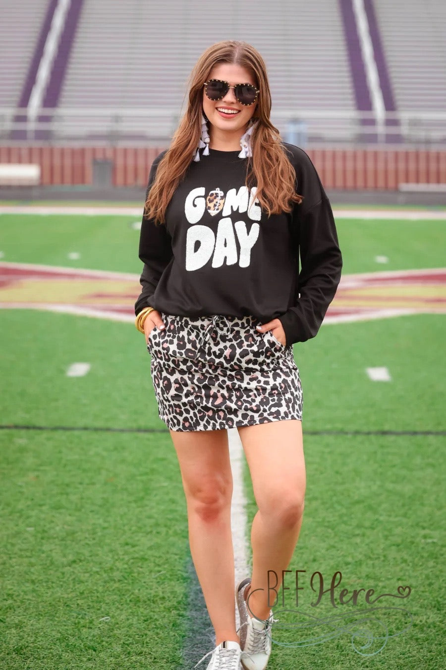 Game Day Approved Sweatshirt by Jess Lea - BFF Here
