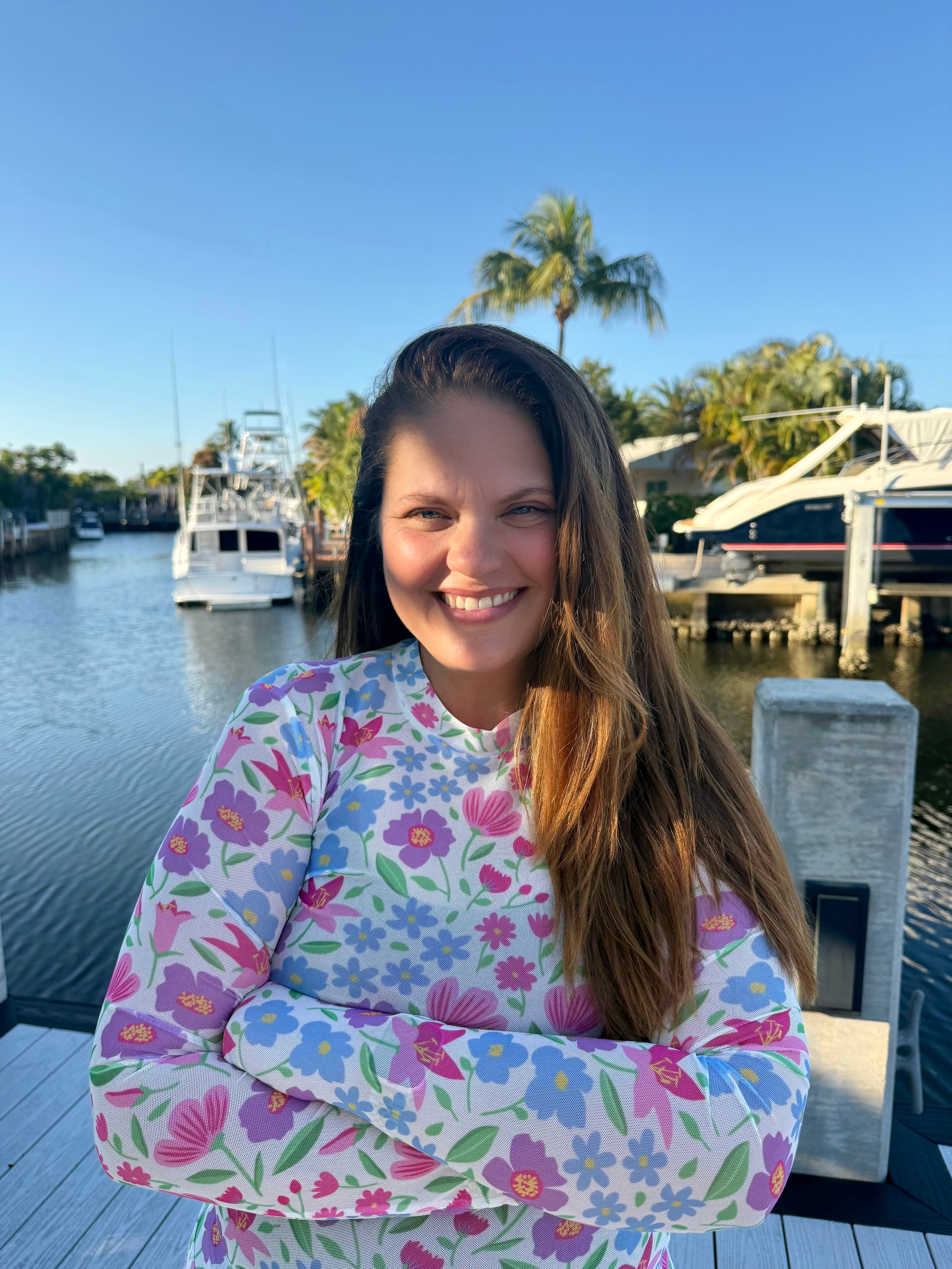 Kate Mesh Top / Spring Meadow by Jess Lea - BFF Here