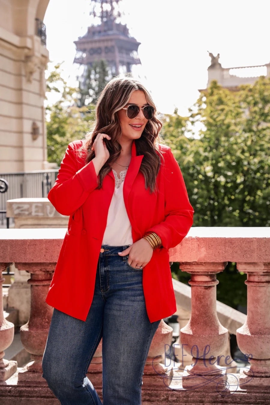 Little Bit Of Spice Blazer - BFF Here