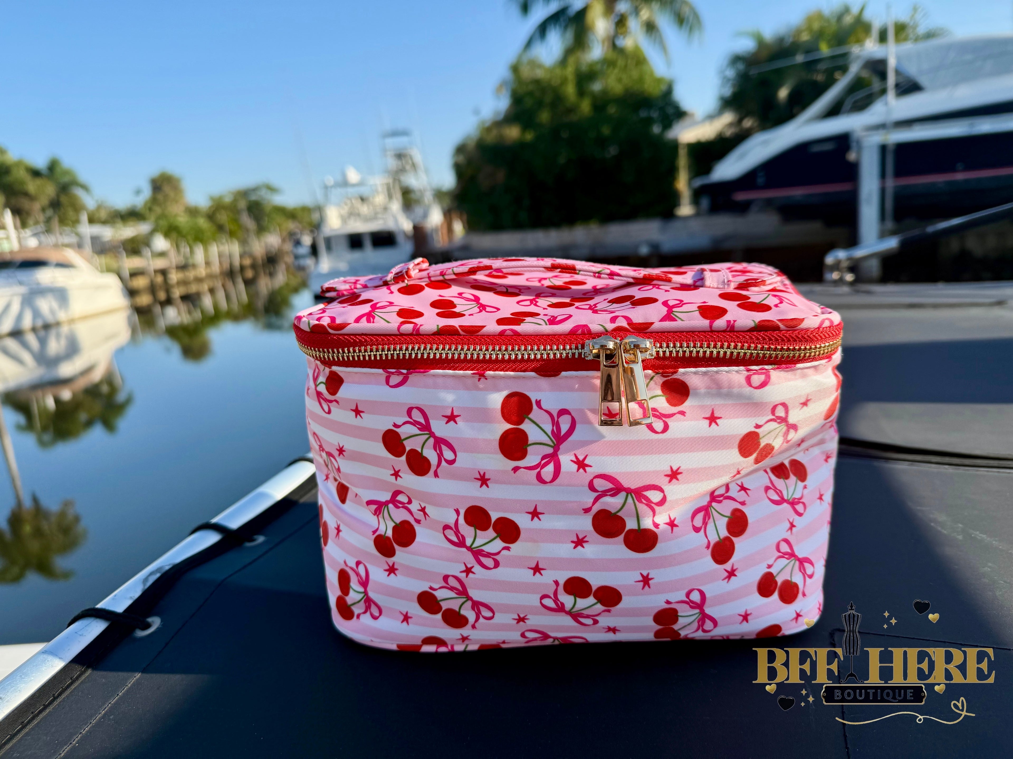 Cherry Bomb Travel Bag by Jess Lea - BFF Here