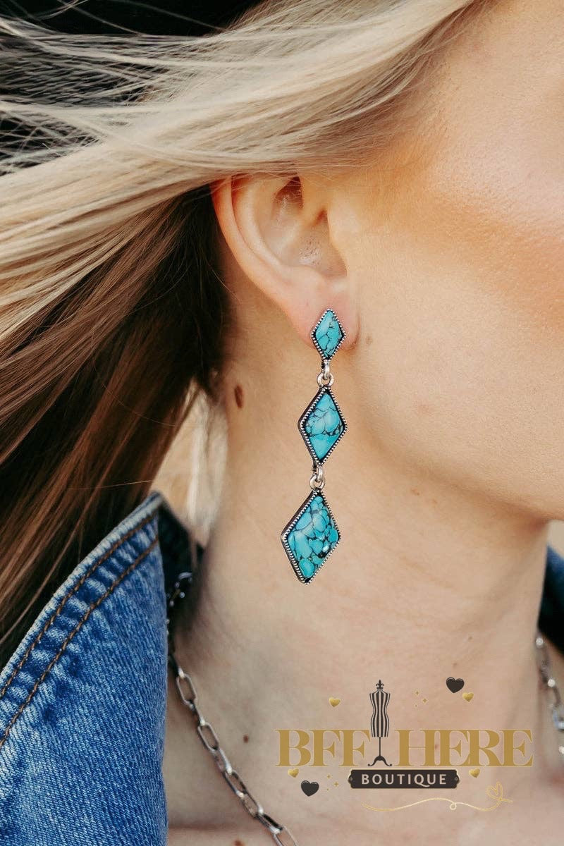 Desert Treasure Earrings by Sterling Kreek - BFF Here