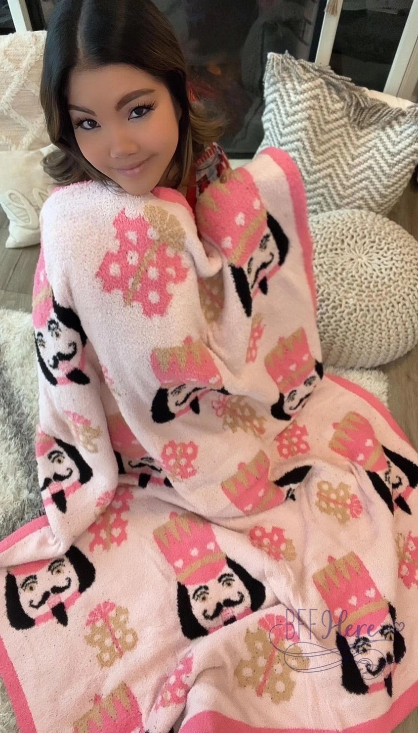 PREORDER: Cloud 9 Comfort: The Ultimate Holiday Cozy Blanket / Choice of Style (Ships End of November) - BFF Here