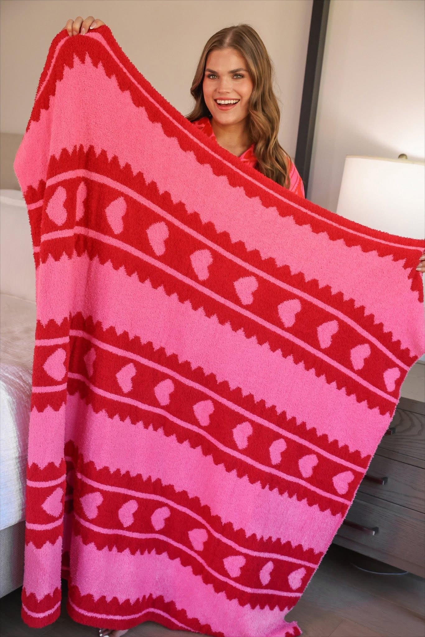 PREORDER: Heartfelt Stripes Blanket by Jess Lea (ETA: Late December)
