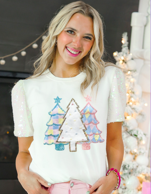 Festive Forest on Princess Top by Grace & Emma - BFF Here