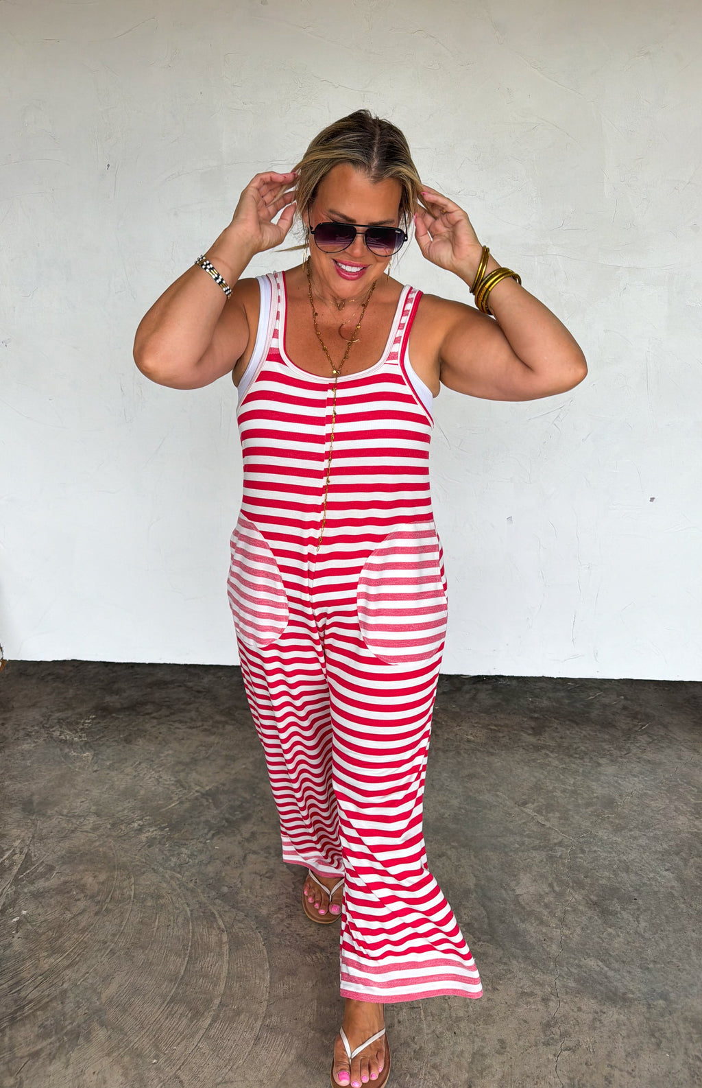 PREORDER- Ricki Stripe Terry Romper by Blakeley (ETA: August) - BFF Here