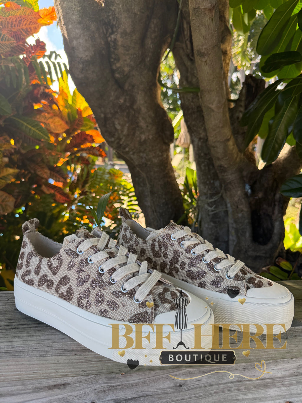 Take The Lead - Tan Sparkle Leopard by Corkys - BFF Here