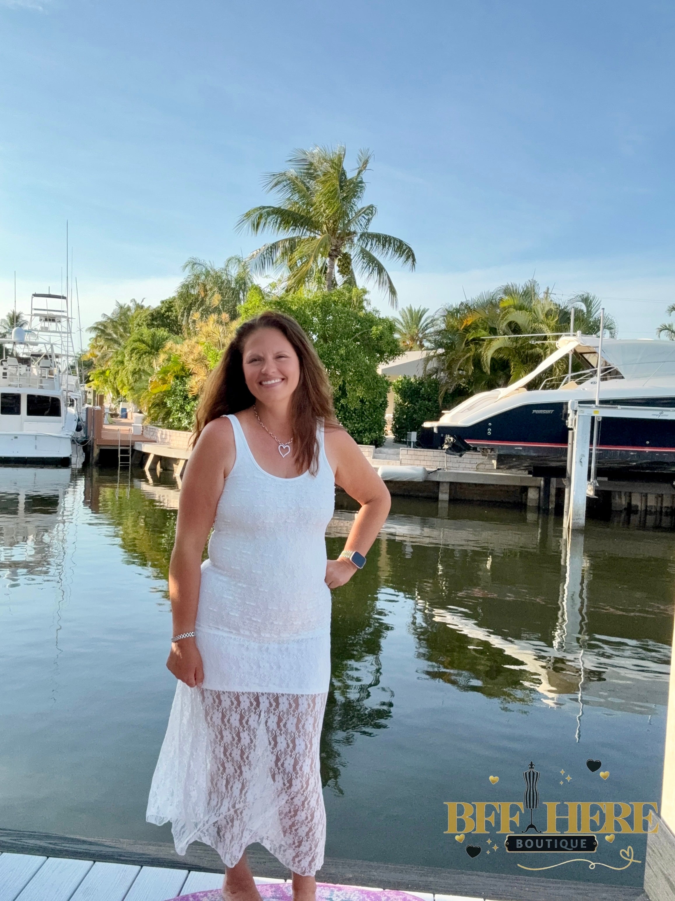 Leely Lace Dress by Blakeley / Choice of Color - BFF Here