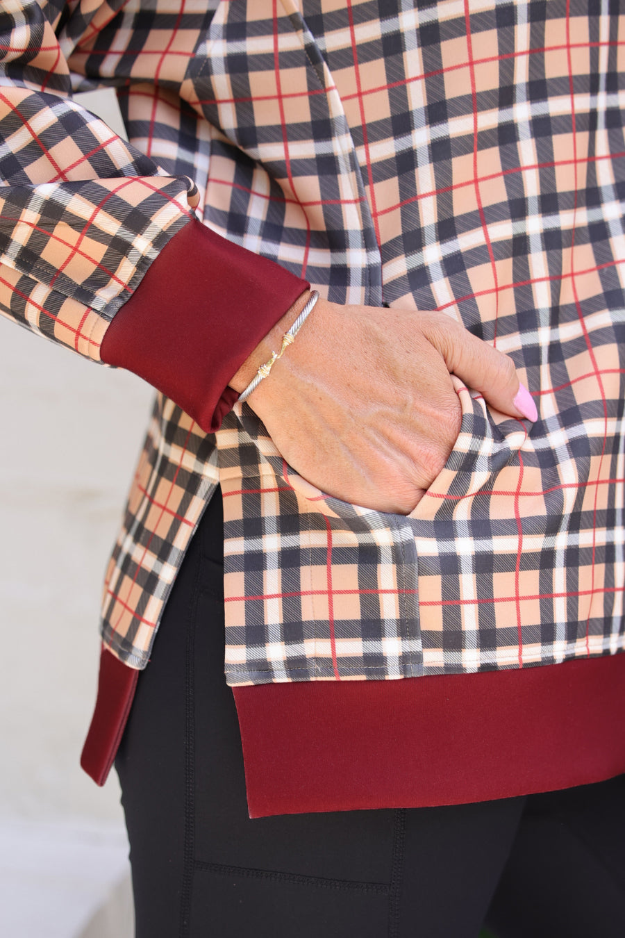 PREORDER: Everyday Pullover / Nora Plaid by Jess Lea (ETA: September)