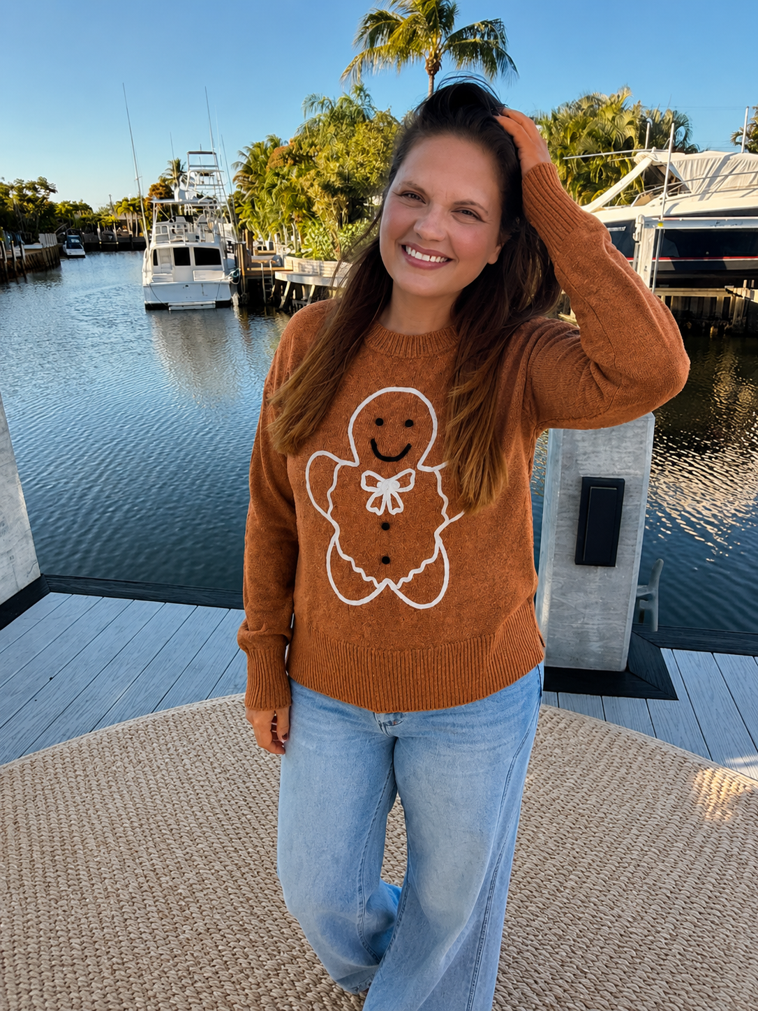 PREORDER: Gingerbread Kisses Sweater (ETA: September)