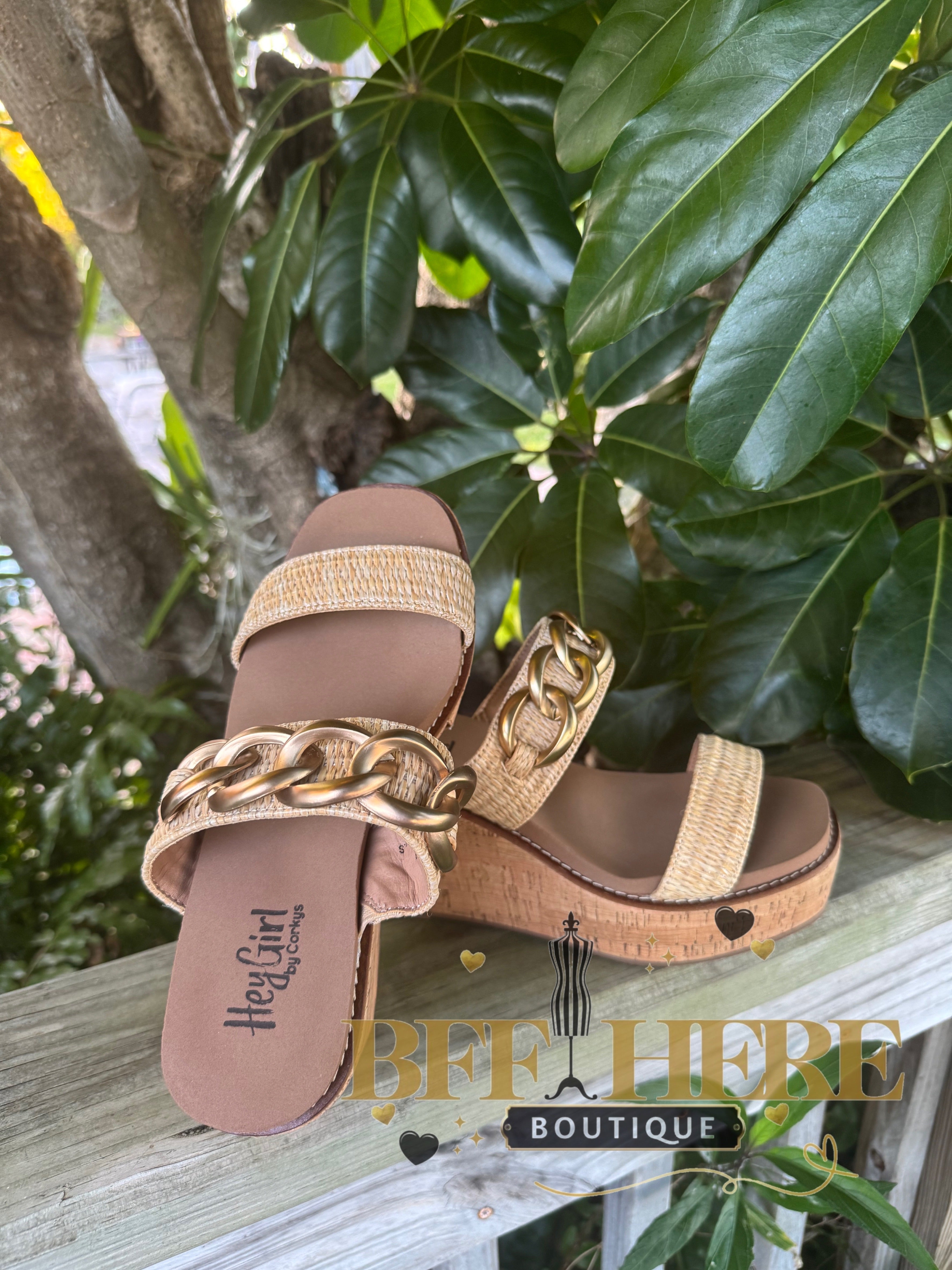 On Vacay - Raffia by Corkys - BFF Here