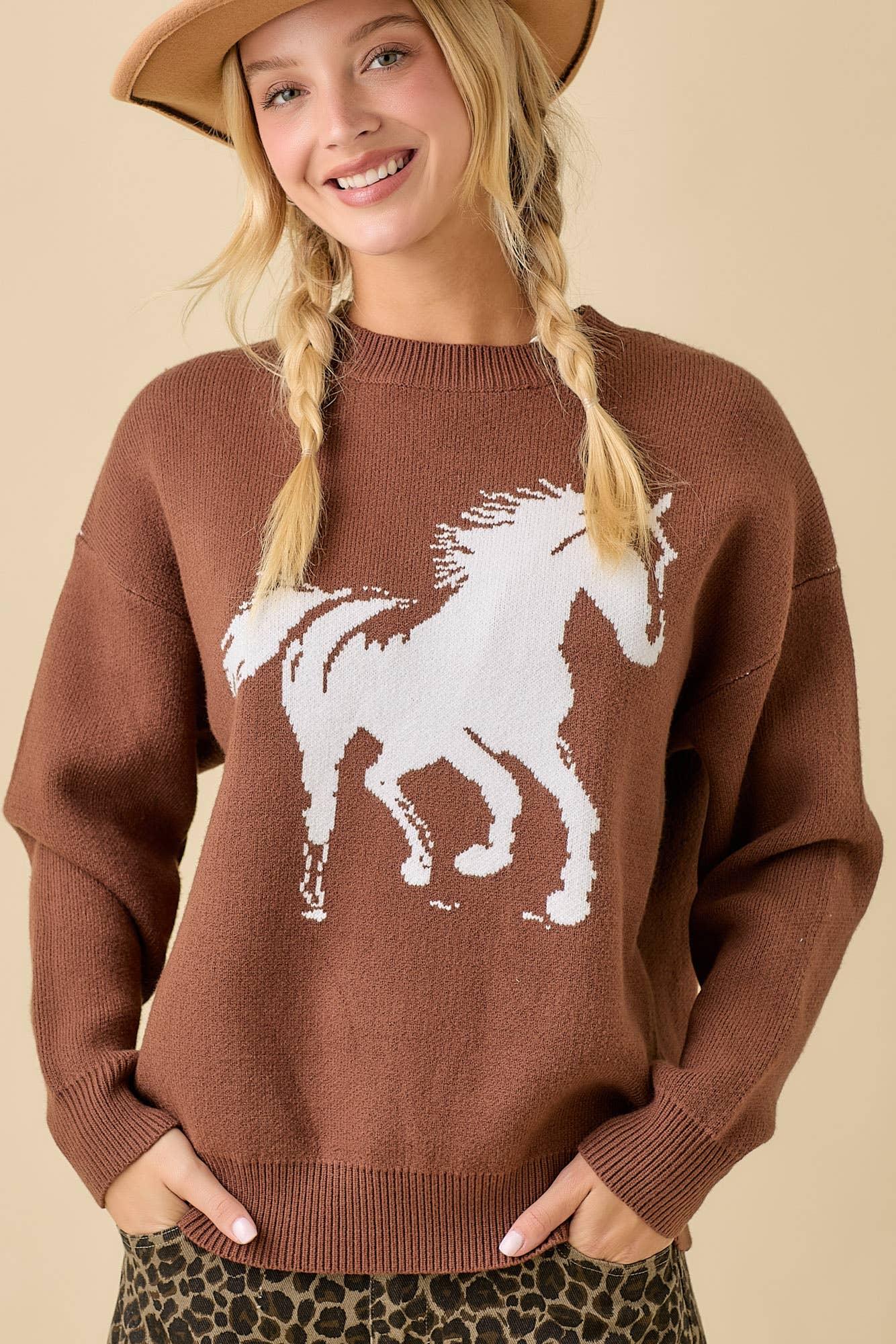 Run Wild Knit Sweater by Main Strip - BFF Here
