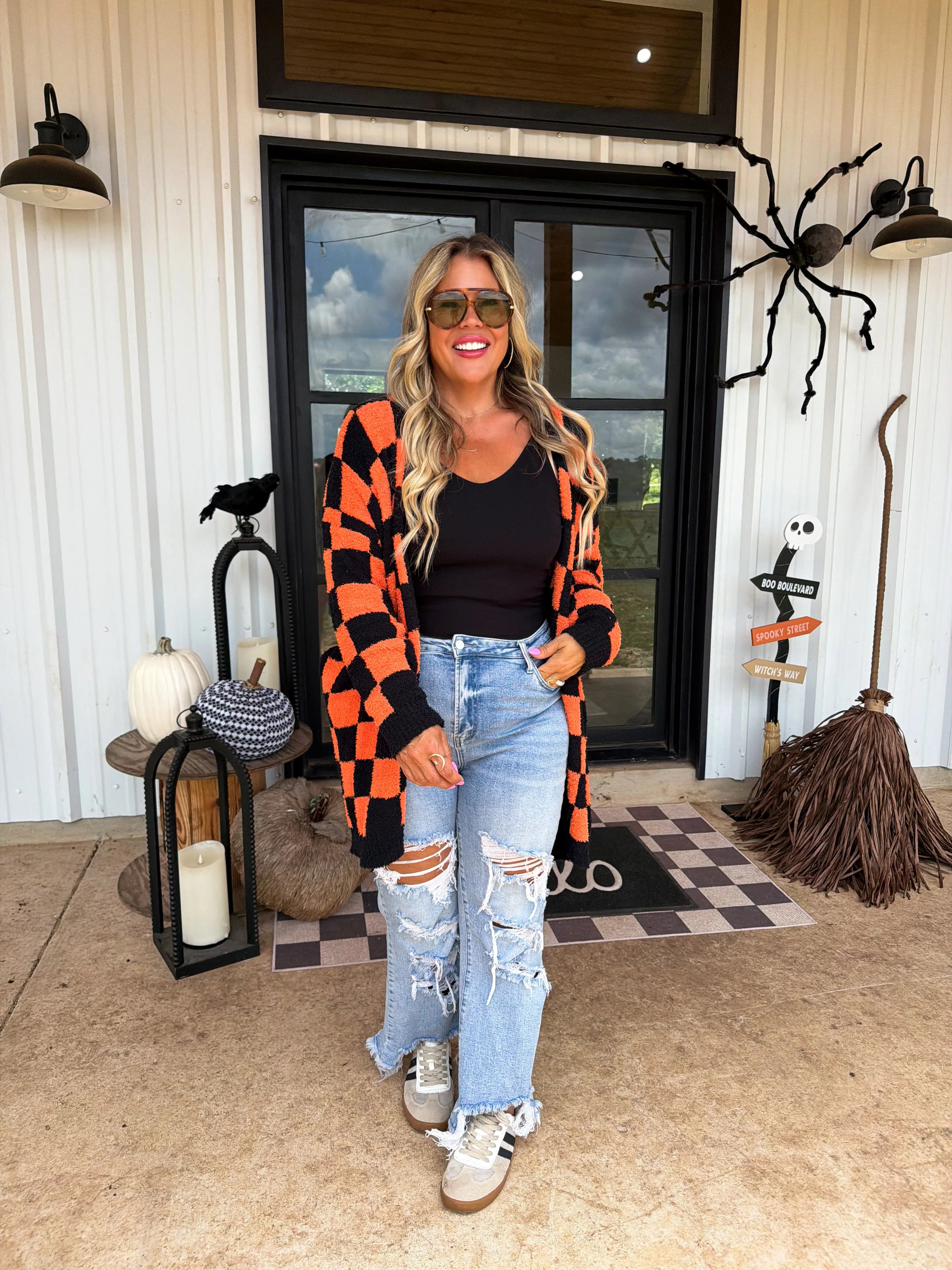 PREORDER: Boo Crew Reversible Cloud Cardigan by Blakeley (ETA September)