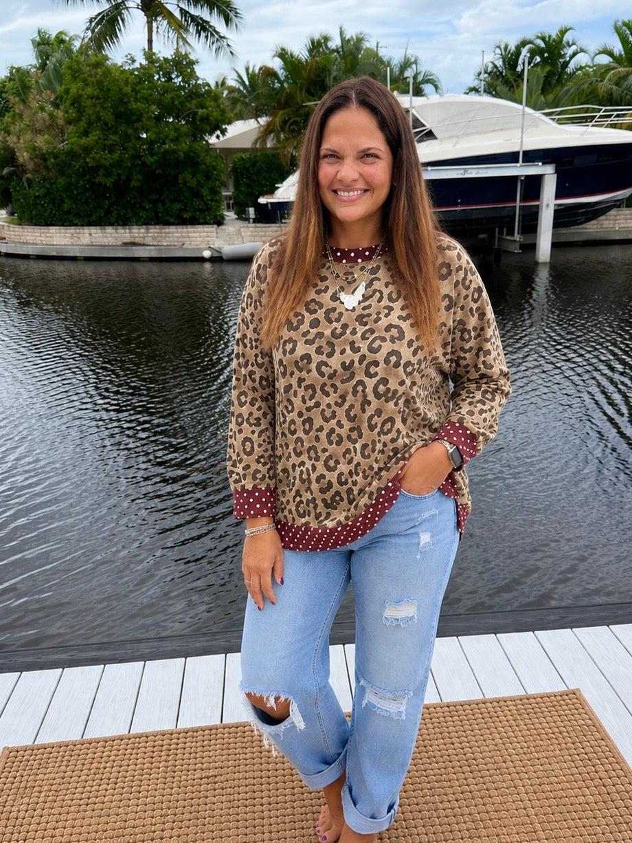 PREORDER: Wild About Dots Pullover (ETA: September)