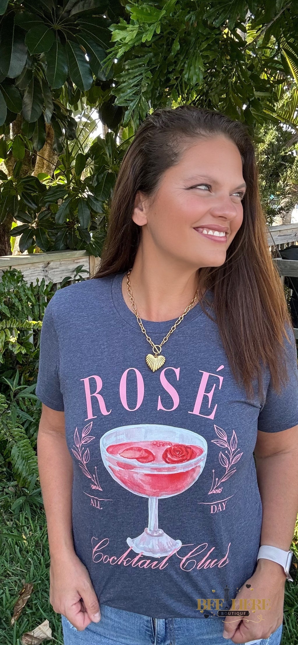 Rosé Cocktail Club Tee - BFF Here