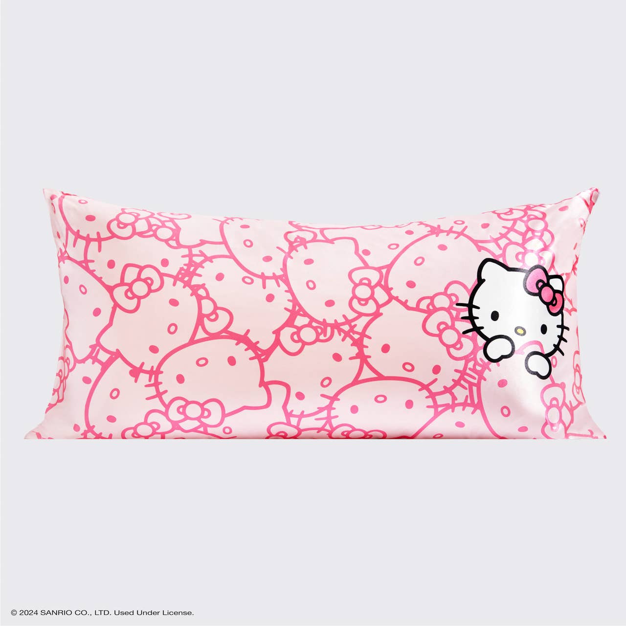Hello Kitty x Kitsch Pillowcase King - Pink Kitty Faces - BFF Here