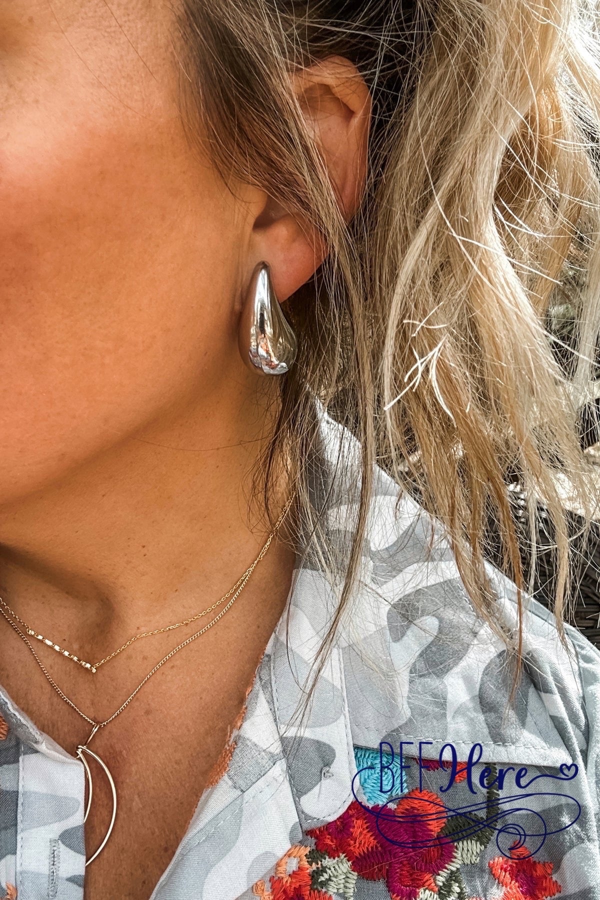 Claire Drop Earrings / Choice of Color - BFF Here