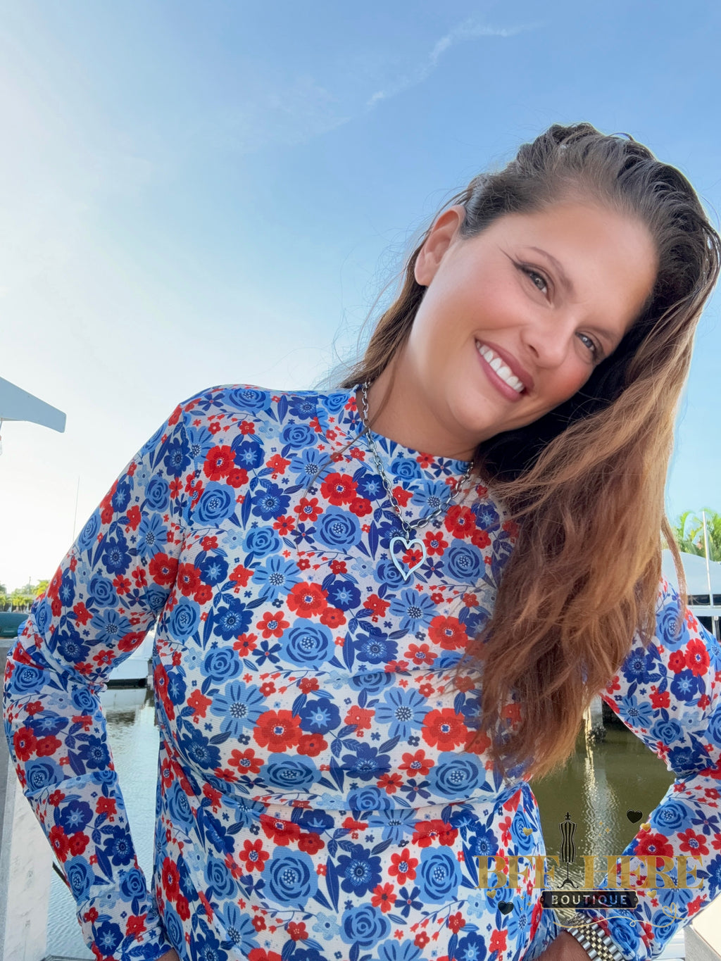 American Dreamin’ Mesh Top by Sterling Kreek - BFF Here