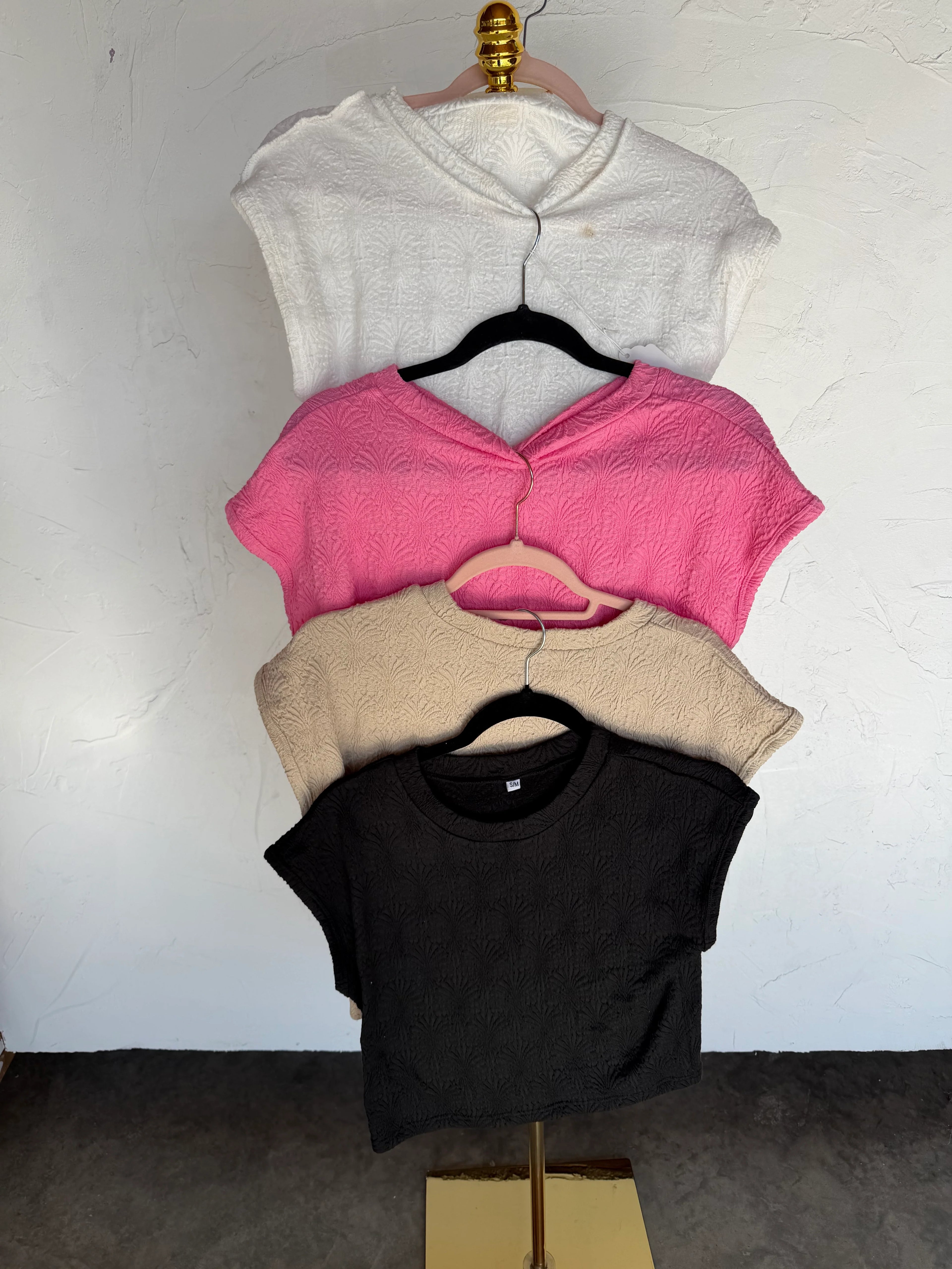 PREORDER: Harley Cap Sleeve Basic Top by Blakeley (ETA late February / early March)