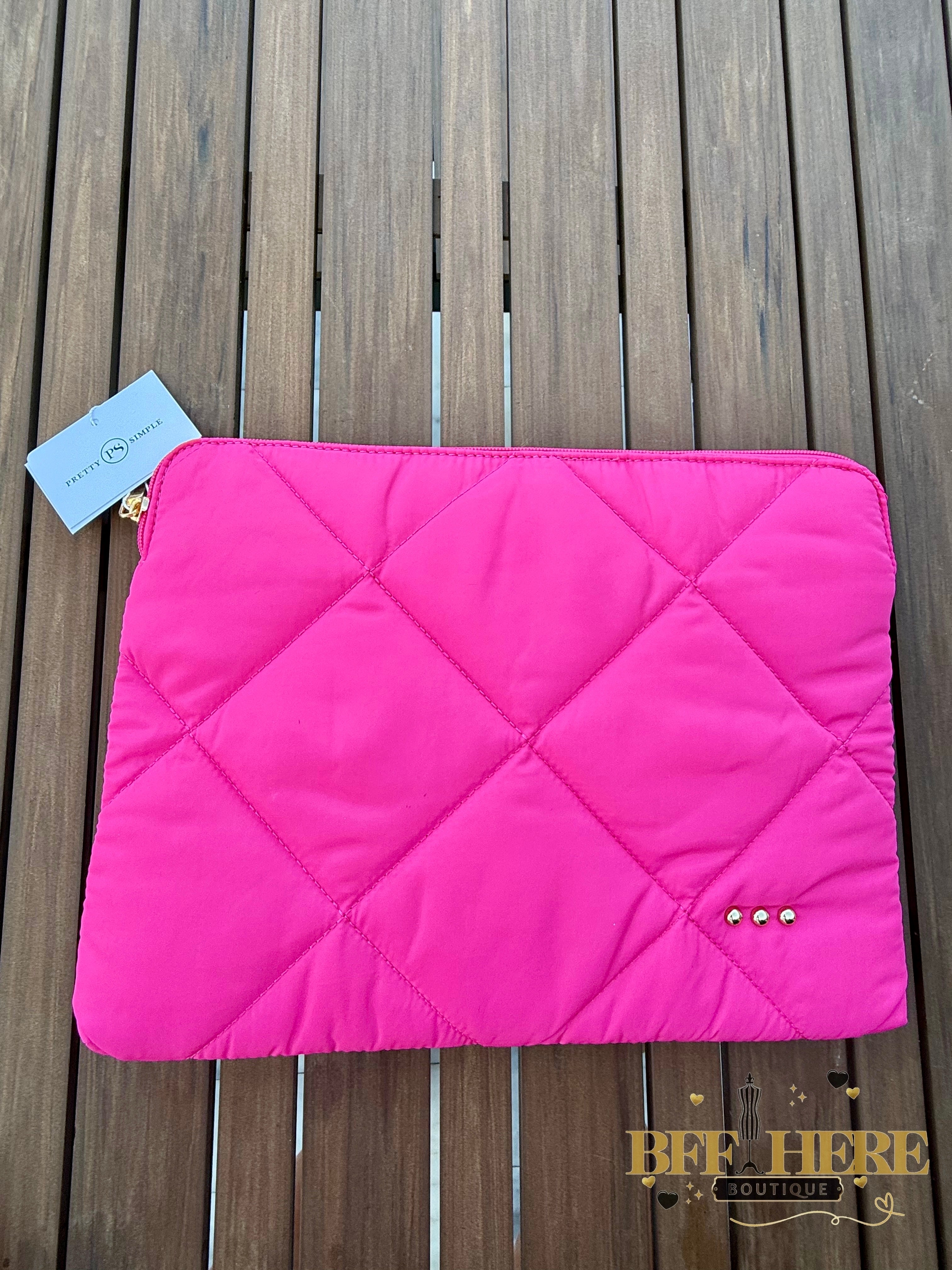 Palmer Puffer Laptop Sleeve by Pretty Simple (Choice of Color) - BFF Here