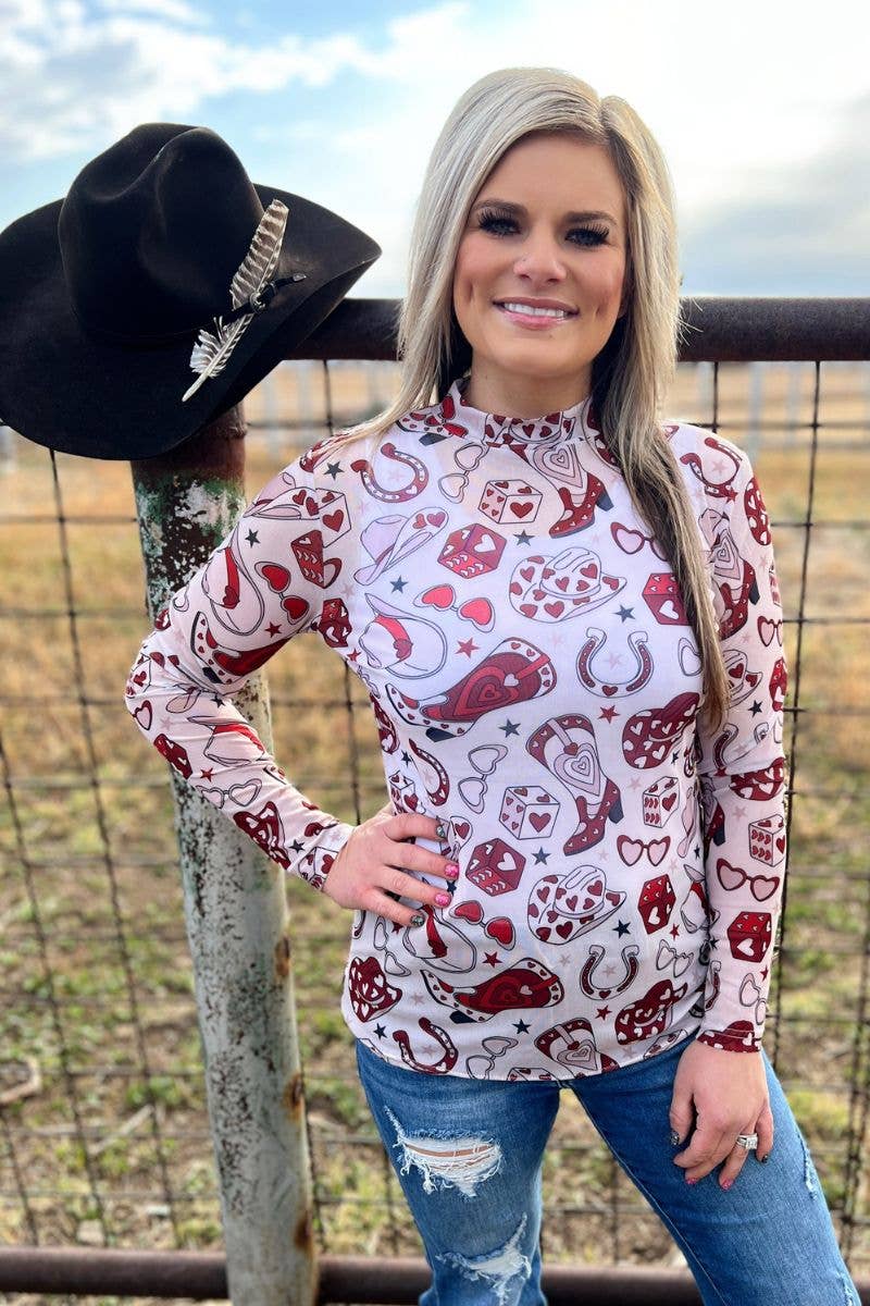 Hey Pretty Girl Mesh Top by Sterling Kreek - BFF Here