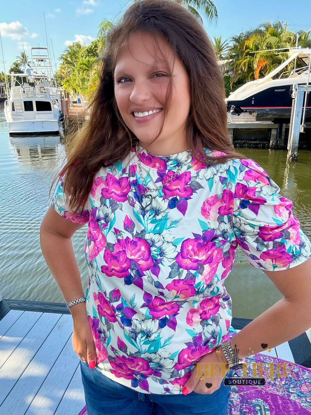 Life Is A Flower Top by Sterling Kreek - BFF Here