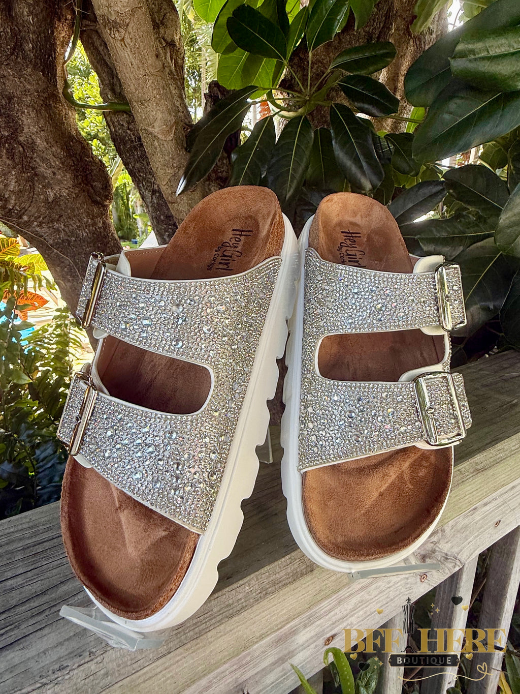 Rumor Has It - Clear Rhinestone by Corkys - BFF Here