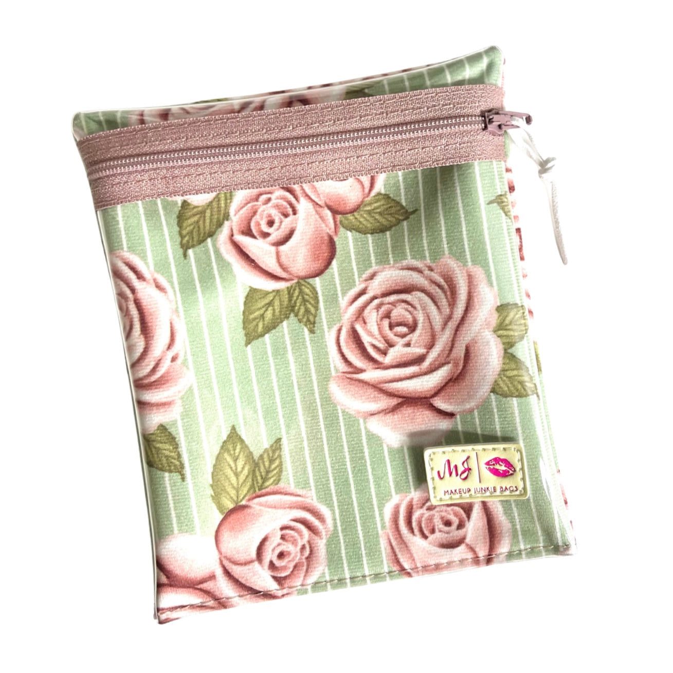 Cottage Rose Clear Front Pouch by Makeup Junkie Bags / Array (Ships 4-6 weeks) - BFF Here