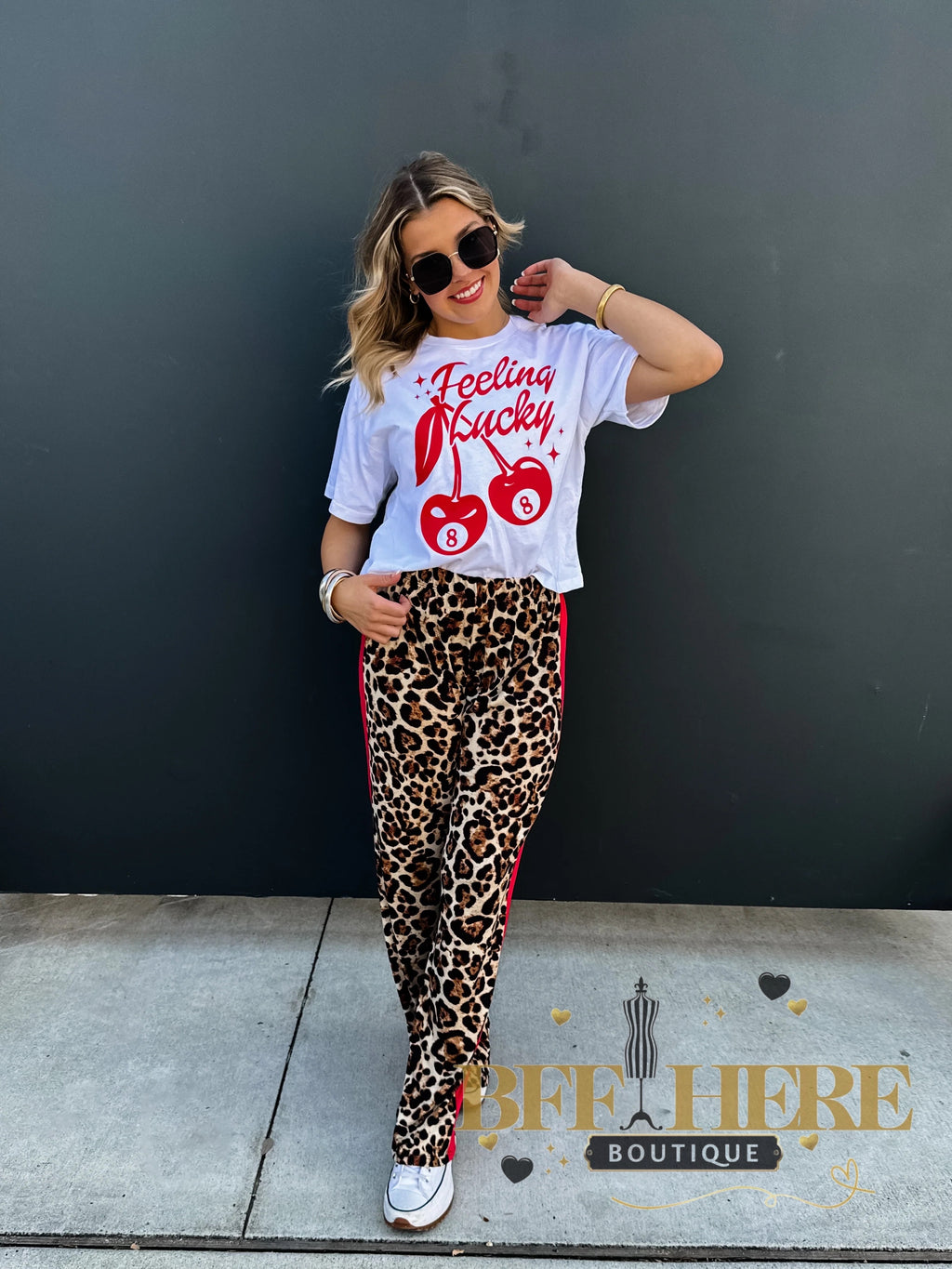 Wild Heart Cheetah Pants by Blakeley - BFF Here