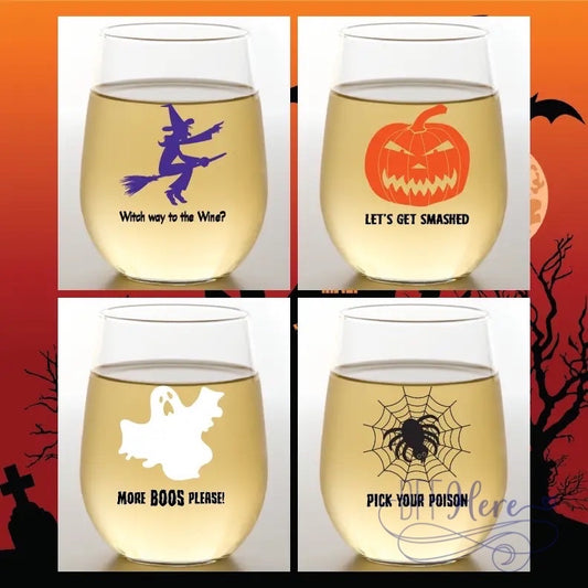 Shatter Not, Wine A Lot: Unbreakable Sipping Fun / Halloween Fun - BFF Here