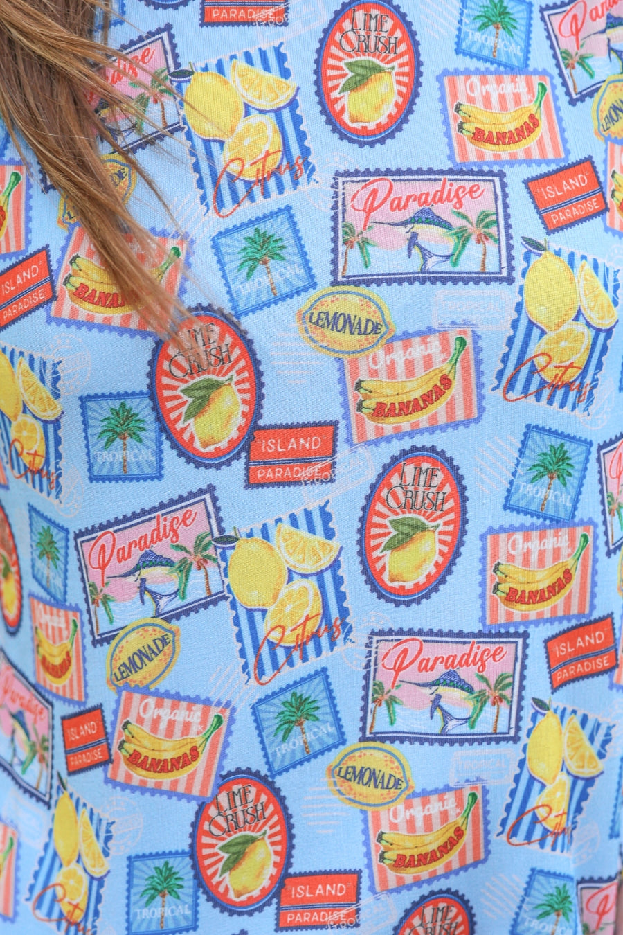 PREORDER- Heatwave Ribbed Tank- Citrus Escape - BFF Here