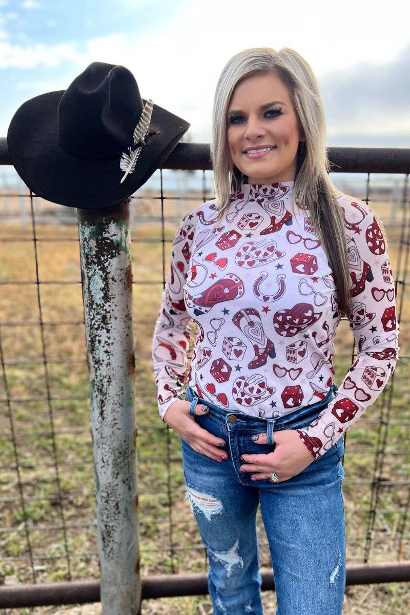 Hey Pretty Girl Mesh Top by Sterling Kreek - BFF Here