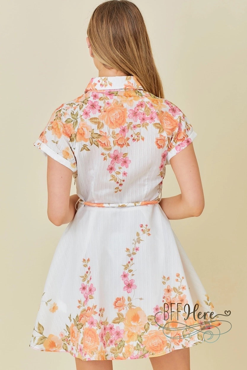 Blossom Breeze Floral Dress - BFF Here