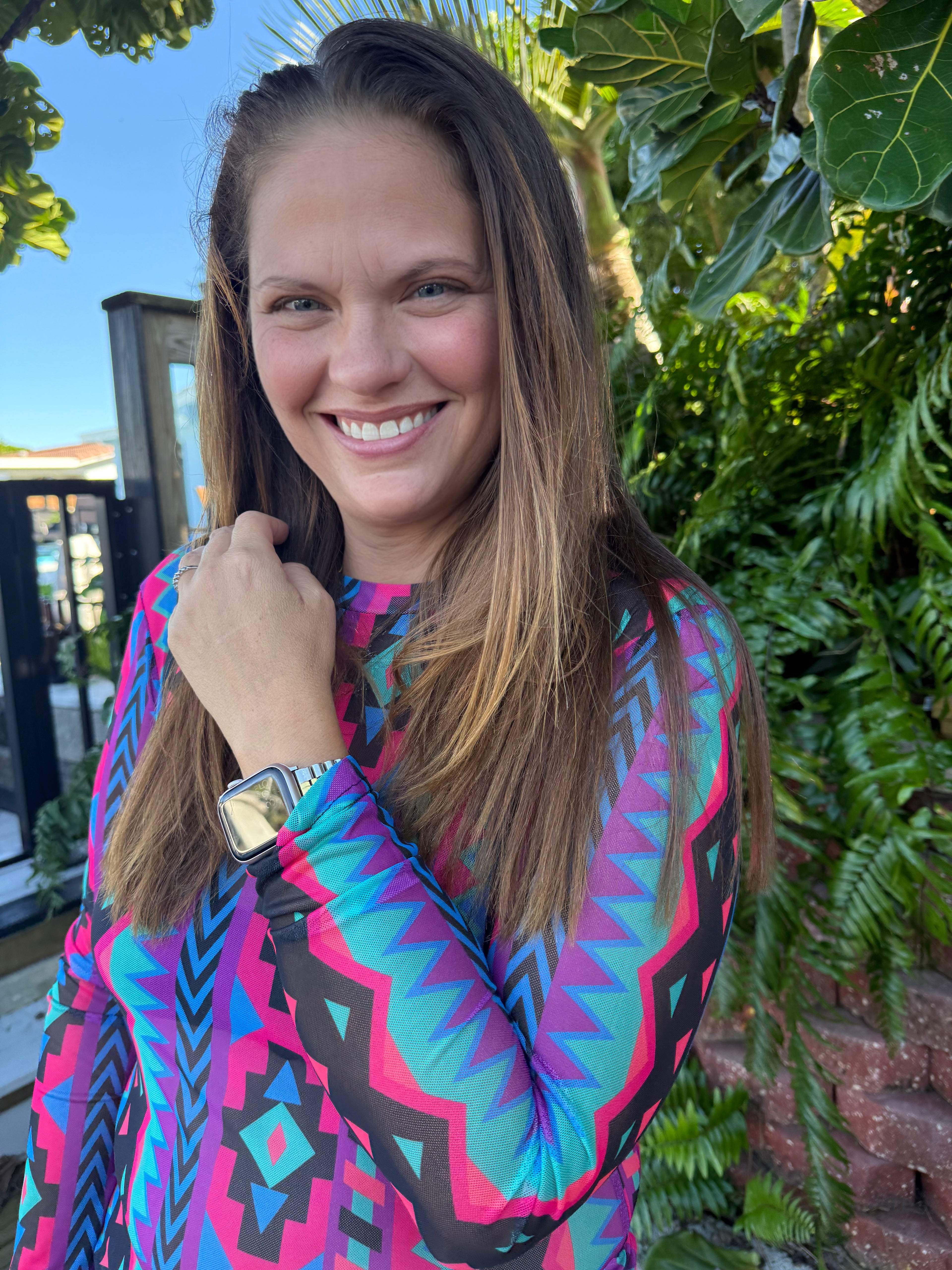 Retro Funk Mesh Top by Rowdy Crowd Clothing - BFF Here