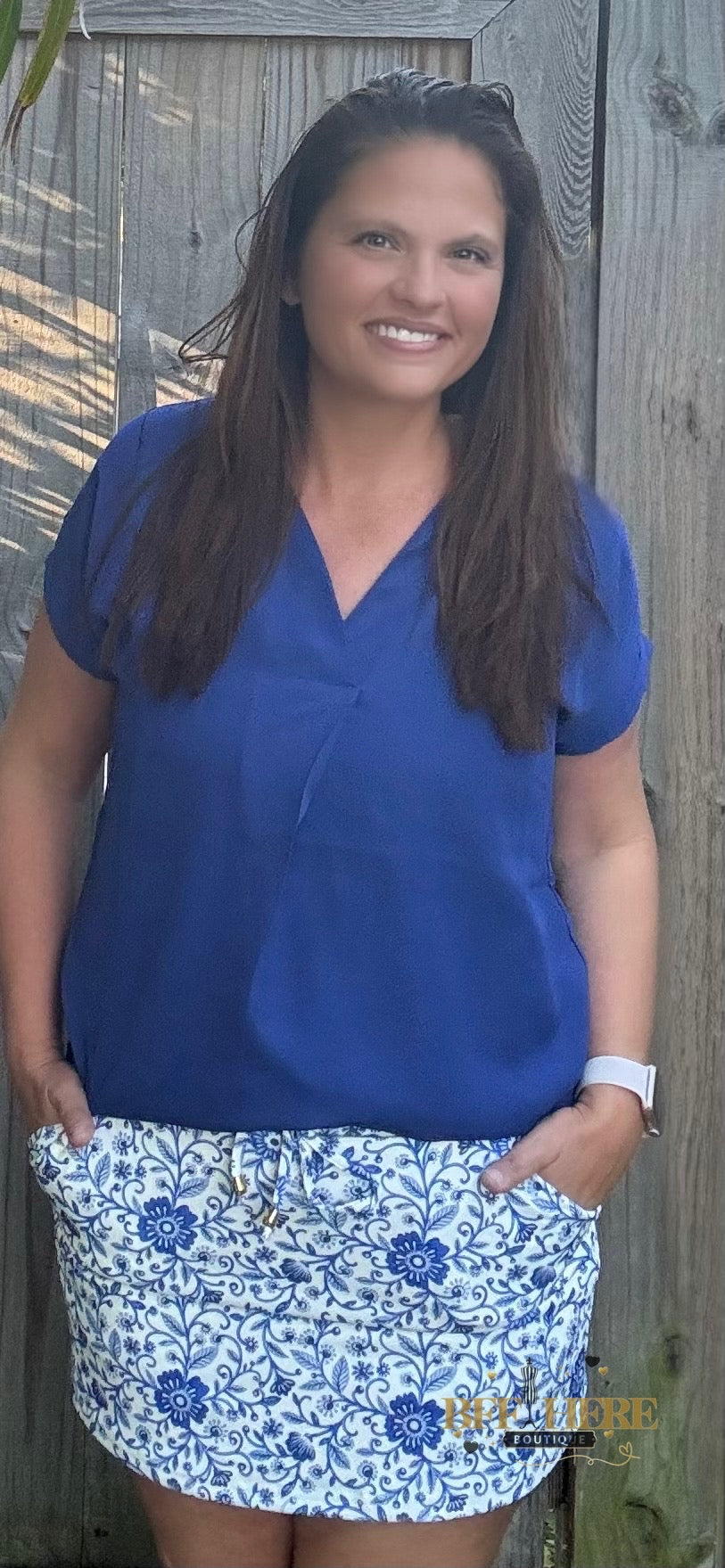 Enchanted Garden Skort / Blue by Jess Lea - BFF Here